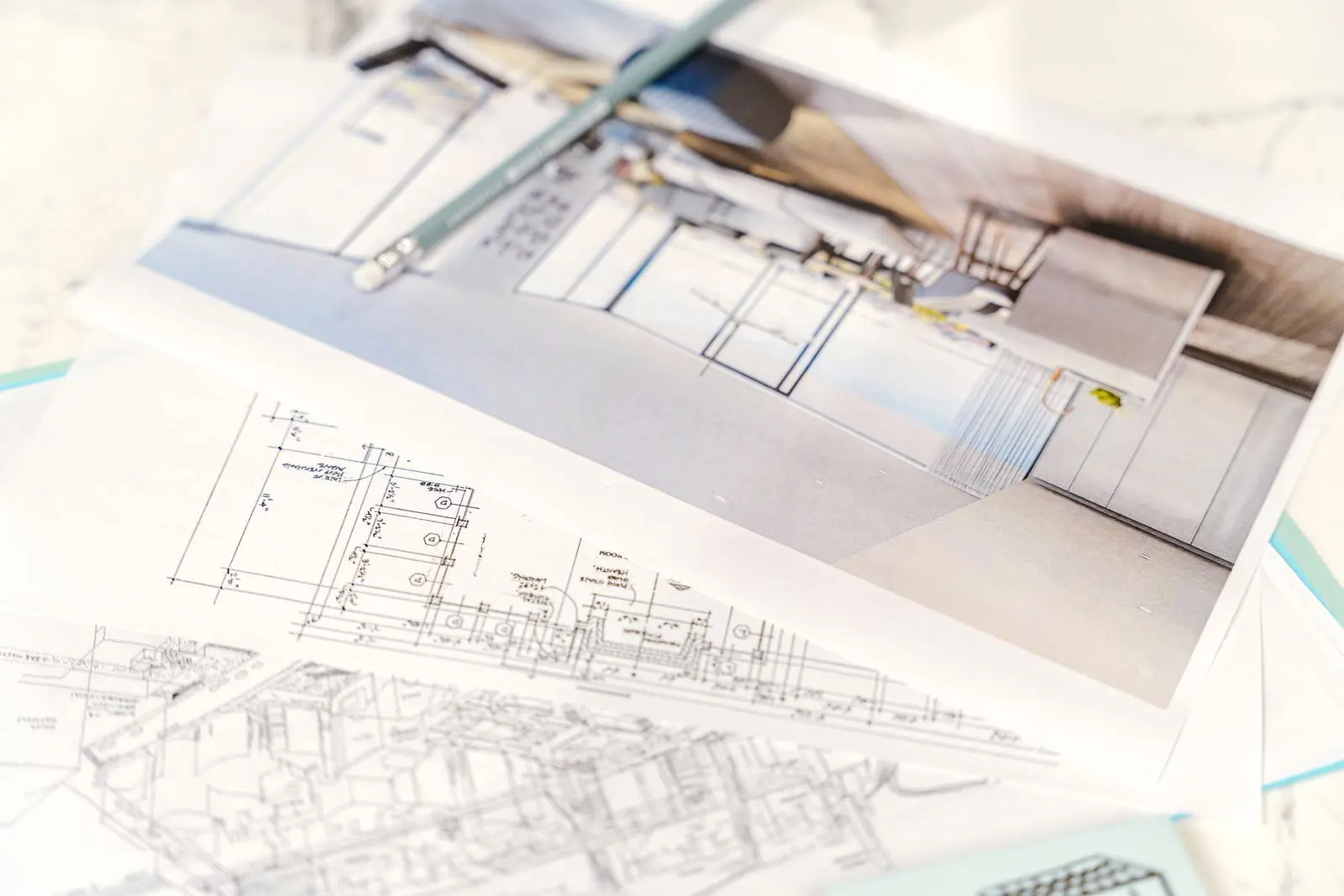 3D rendering Perth produced from the architectural drawing set