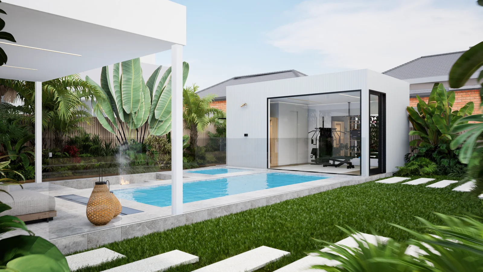 Outdoor living and alfresco design for luxury homes