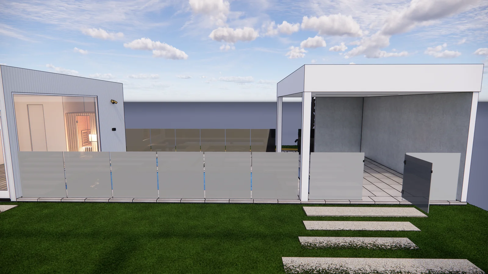 Glass pool fence compliance in Victoria: Frameless glass panels set out to the required clearances