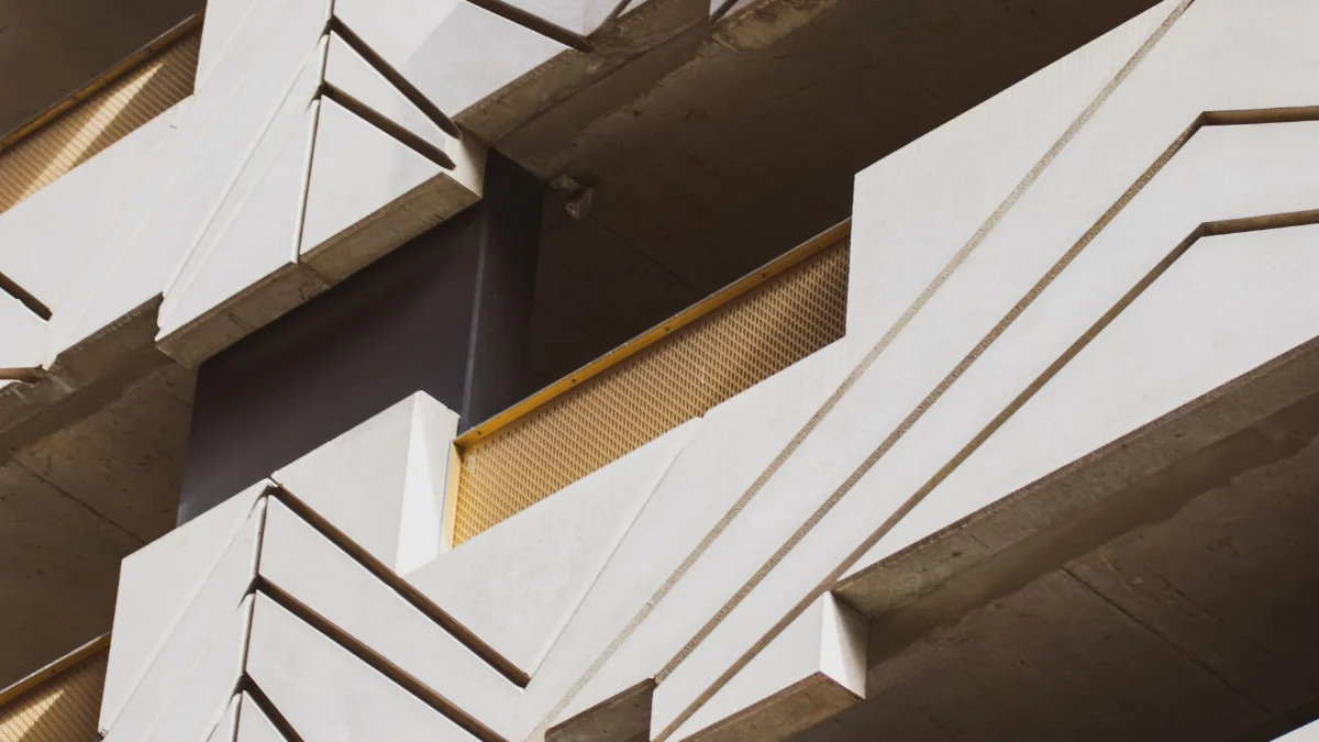 Architectural scale model of a residential building